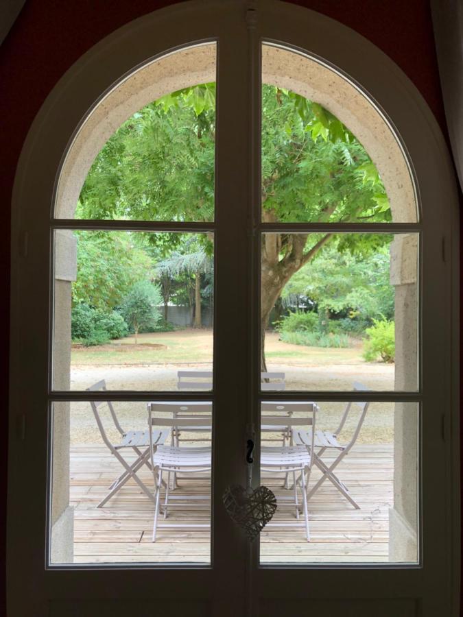 Au Rez De Jardin Hotell Cholet Exteriör bild